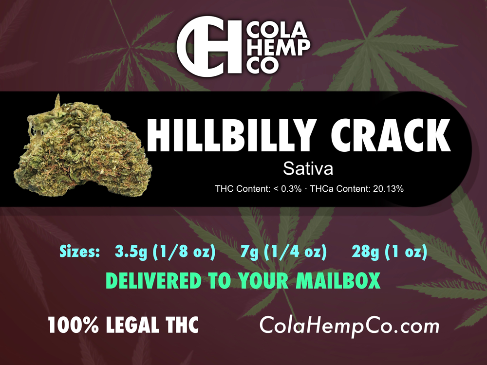 Hillbilly Crack THCa Flower - Image 2