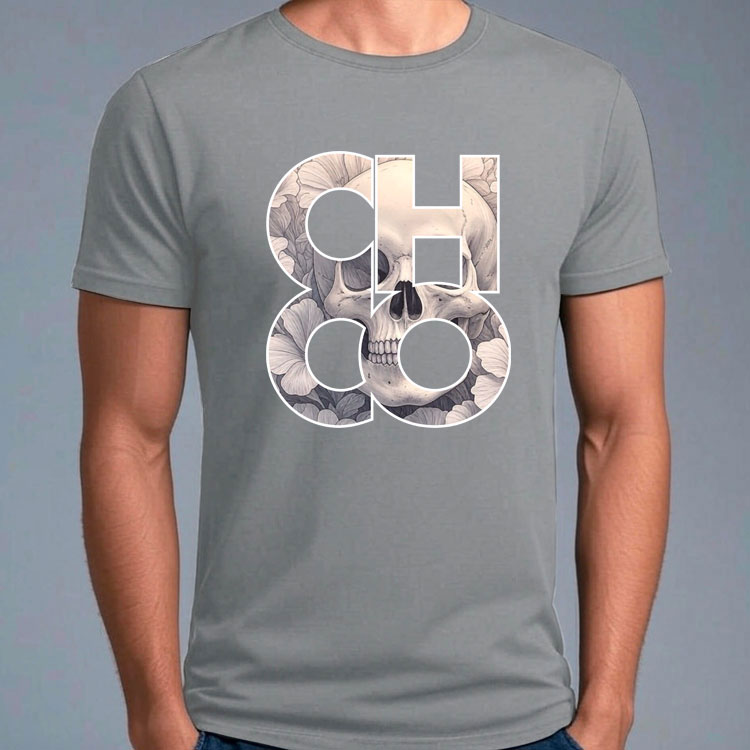 Cola Hemp co Skull Tee-Shirt - Image 2