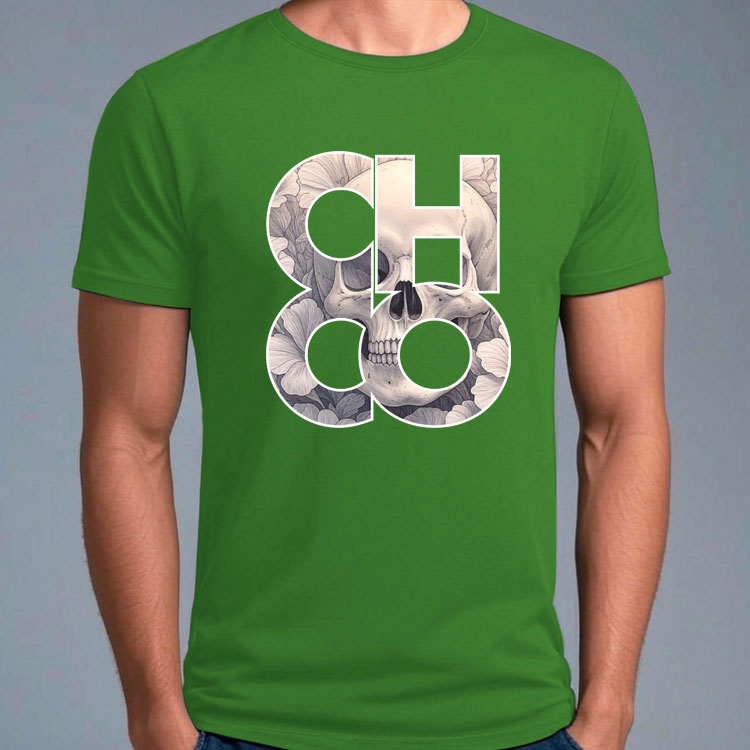 Cola Hemp co Skull Tee-Shirt - Image 3