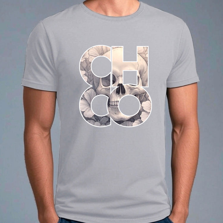Cola Hemp co Skull Tee-Shirt - Image 5